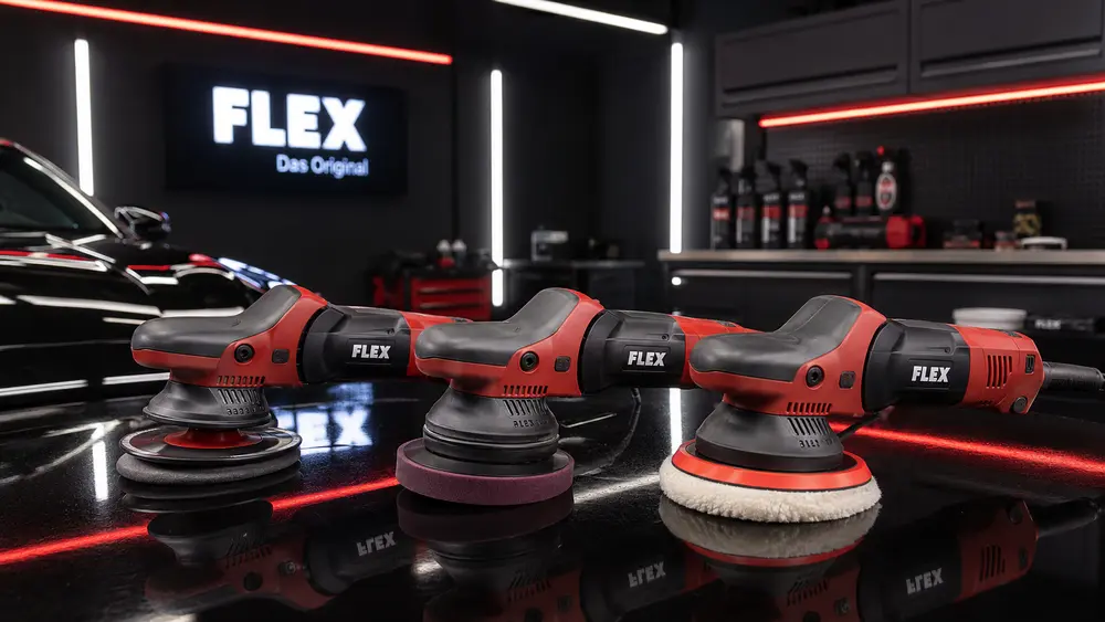 Druga generacja bezszczotkowych maszyn polerskich FLEX 1400 W