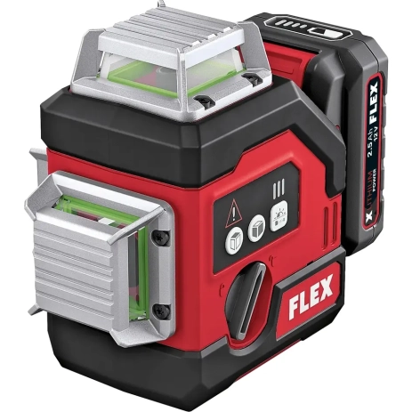 ALC 3/360-G/R 12 SET laser krzyżowy akumulatorowy Flex