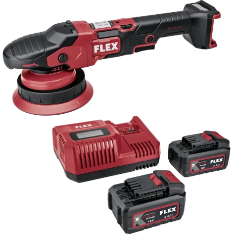 XCE 2 8 18-EC Set polerka samochodowa Dual Action Flex